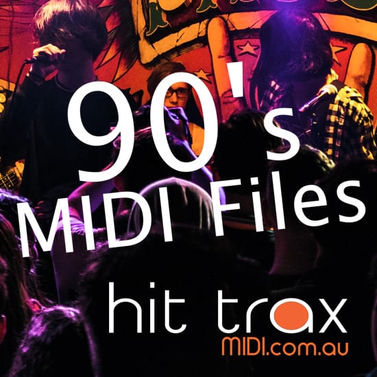 1990's Midi File Backing Tracks