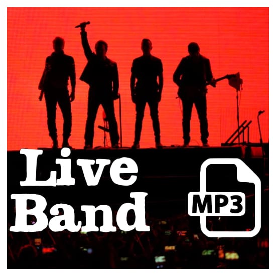 LIVE Band MP3 Backing Tracks MIDI File Backing Tracks