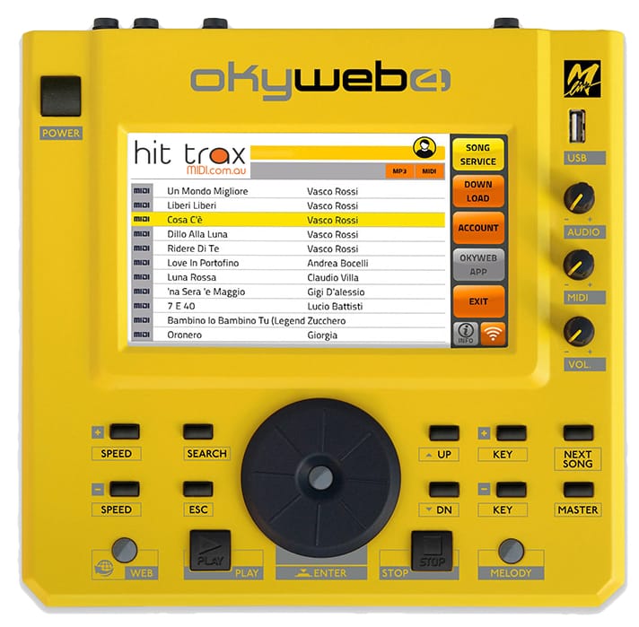 MIDI File Players MIDI Files Backing Tracks Hit Trax Australia